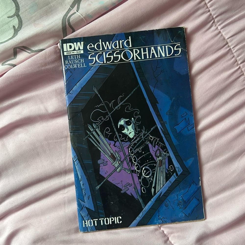 Edward Scissorhands Comic Book #4